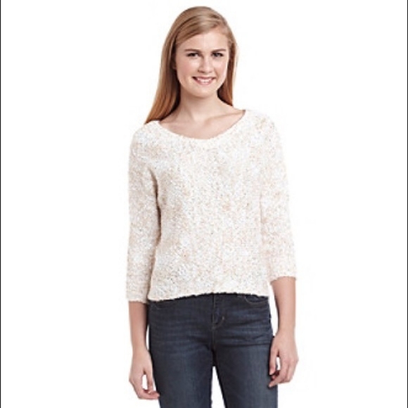 Jessica Simpson Sweaters - Jessica Simpson Dolman Sleeve V-Neck Knit Sweat…